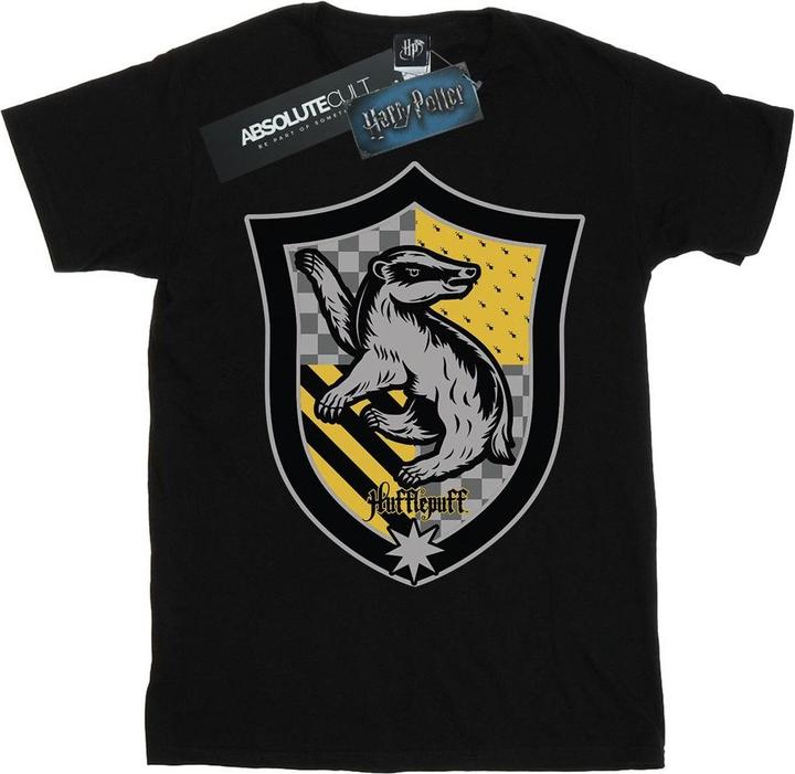 Image du produit - T-shirt HUFFLEPUFF CREST FLAT - Fille (140, 146)