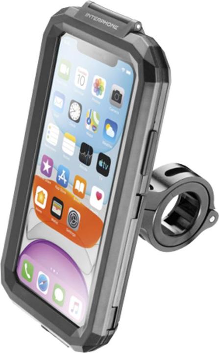 Actual product image Interphone ARMORPRO phone holder for handlebar mounting