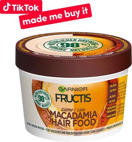 Produktbild Garnier Fructis Hair Food Macadamia 3in1 (390 ml)