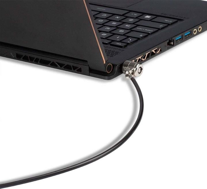Image du produit Lindy Câble de sécurité pour ordinateur portable Câble de sécurité avec cadenas Kensington