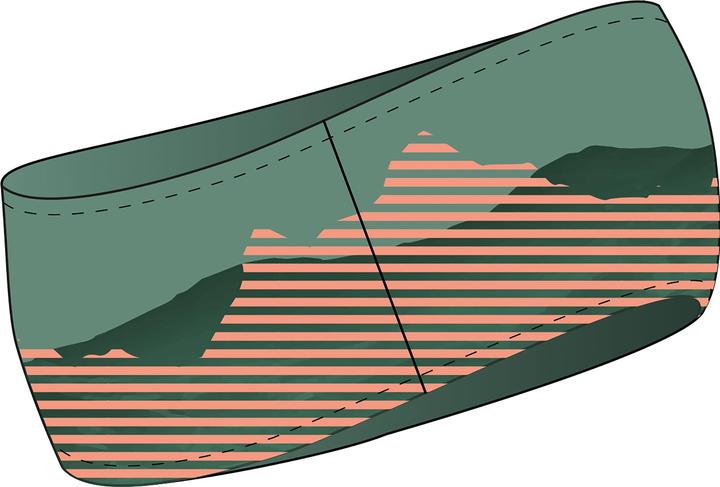 Image du produit Leki LE Opaska 4 Season Bandeau vert/oral