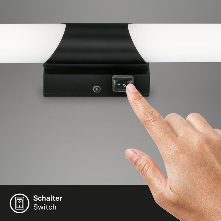 Actual product image Briloner LED bathroom light (1300 lm)