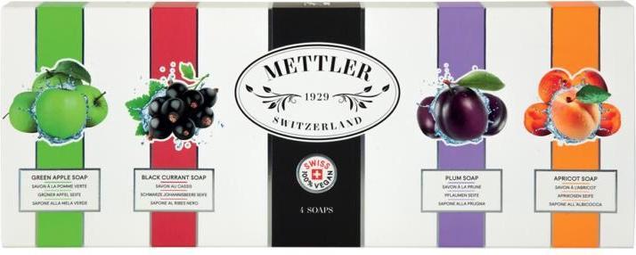 Produktbild Mettler1929 4-Fruchtseifen-Set (Hartseife)