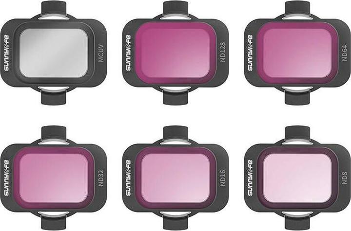 Produktbild Sunnylife Set of 6 filters MCUV, ND8/16/34/64/128 for DJI Avata 2 (Drohnen Filter, DJI Avata 2)