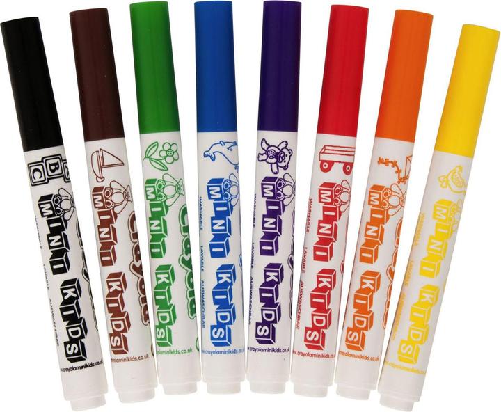 Image du produit Crayola Mini Kids - Marqueurs (Assortiment, 8 x)