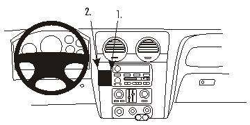 Image du produit Brodit 853467 Support voiture GMC Envoy