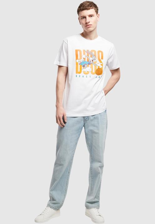 Actual product image Mister Tee T-shirt Space Jam Big Bugs Playing (M)