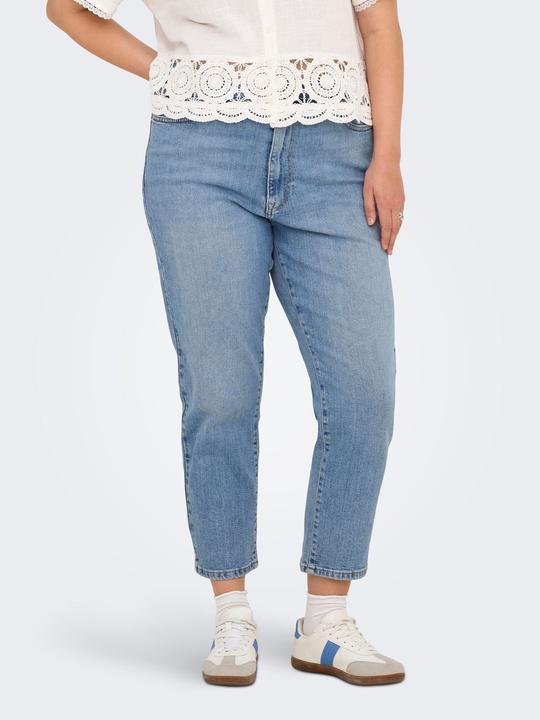 Actual product image Only CAREMILYSTRETCH Hohe Taille Gerade geschnitten Jeans Straight-Fit jeans (48)