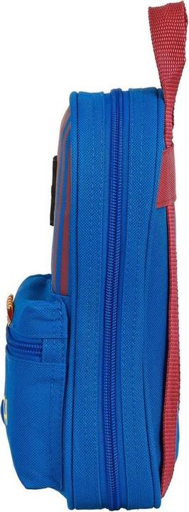 Actual product image FC Barcelona Backpack with pencil cases F.C. Barcelona garnet red navy blue (12 l)