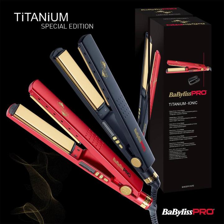 Produktbild BaByliss Pro BAB3091RDTE Red Titanium (Glätteisen)