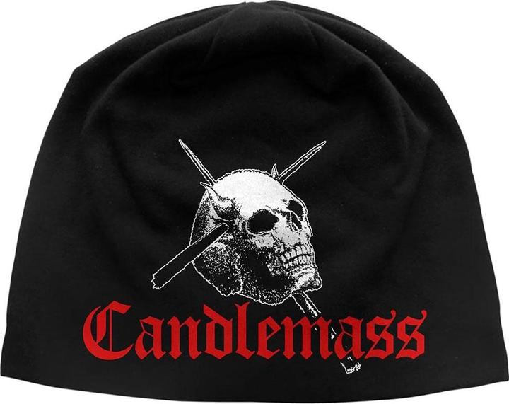 Actual product image Universal Textiles Unisex Adult Skull & Logo Beanie