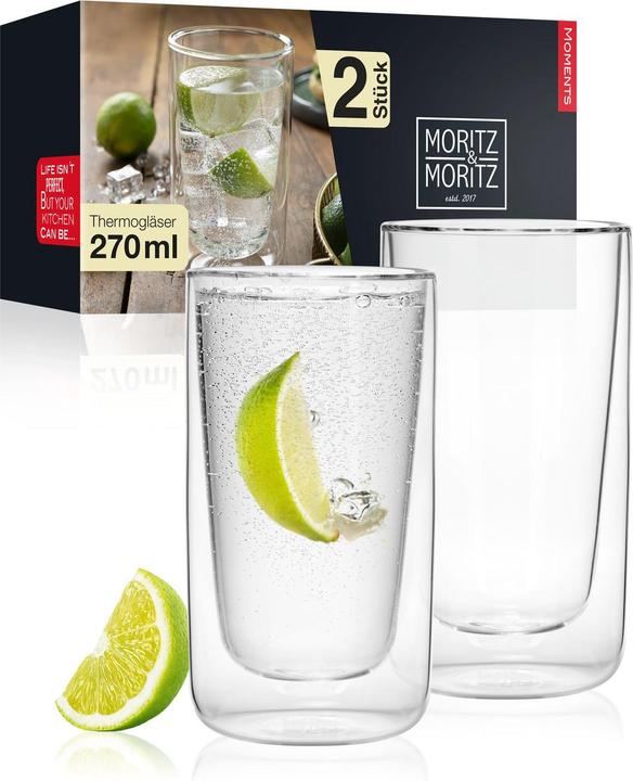 Actual product image Moritz & Moritz Drinking glasses (0.27 l, 2 x)