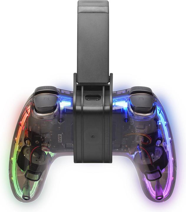 Image du produit Mars Gaming Manette De Jeu Sans Fil Mgp-Bt RGB (Transparent) (PS3)