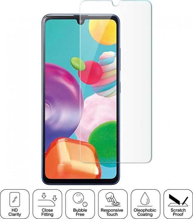 Produktbild Screenguard Samsung Galaxy A41 Panzerglas Schutzfolie Case Friendly Design (1 Stück, Samsung Galaxy A41)