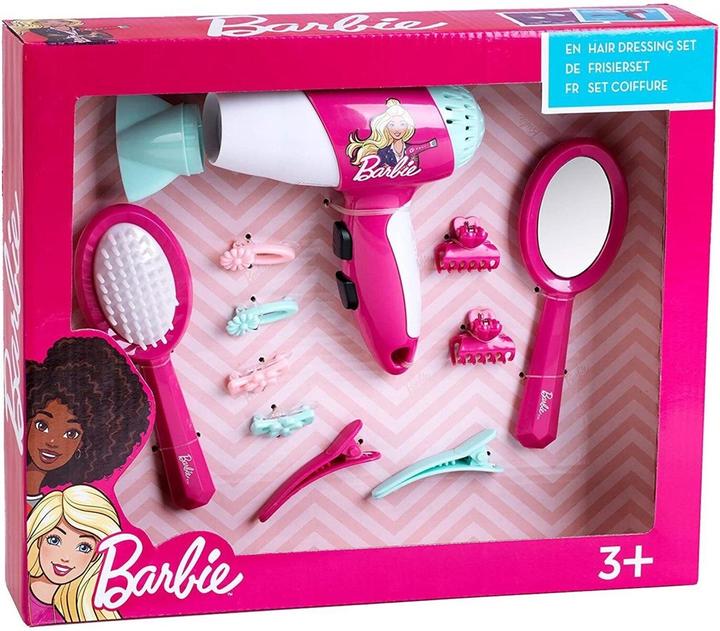 Image du produit Theo Klein Coiffeur Barbie avec sèche-cheveux
