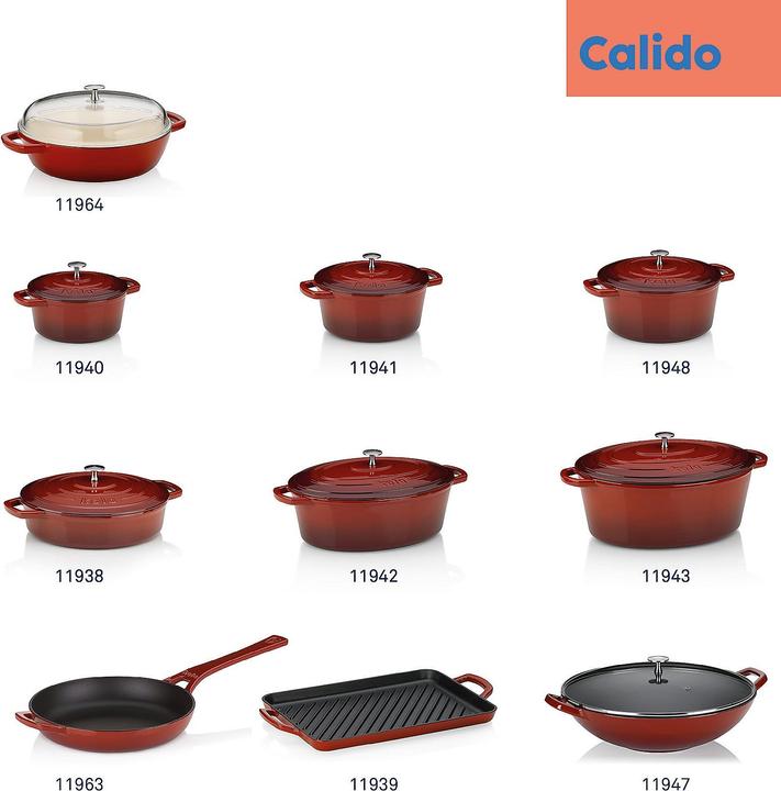 Produktbild Kela Calido (33 cm, Bräter + Schmortopf, Gusseisen)