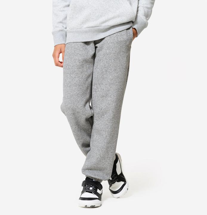 Immagine prodotto Domyos Pantaloni da jogging per bambini - grigio (10, 11, 12)