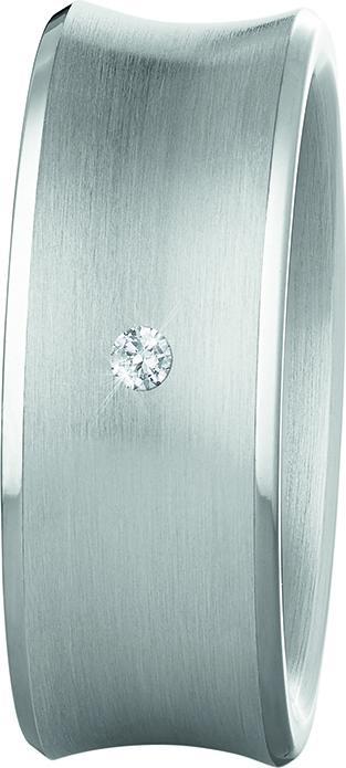 Produktbild Xen Bandring mit Brillant 0,02 ct TW/SI (54)