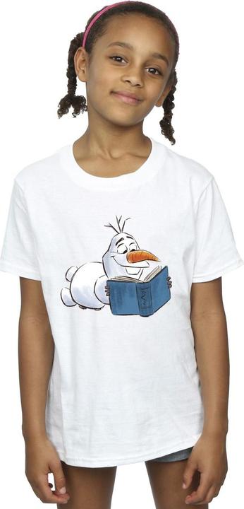 Immagine prodotto Disney Frozen Olaf Reading Maglietta Ragazze (104)