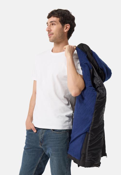 Produktbild Cash-Mere Daunenparka Mantel mit Kapuze und Kaschmirfutter (L)