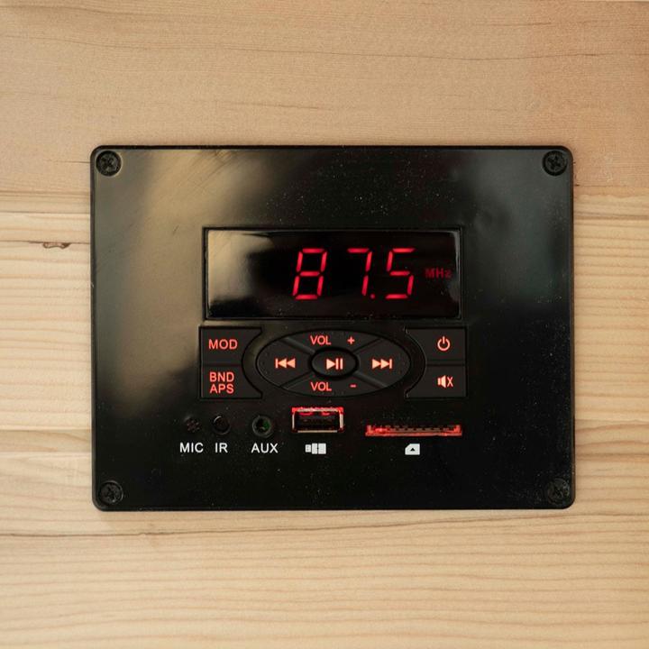Immagine prodotto Home Deluxe Cabina a infrarossi IKENNA L - 153x110cm per 3 persone - Cabina a infrarossi con 2400 Watt