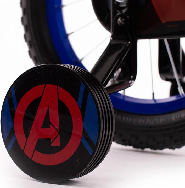 Actual product image ‎Huffy Huffy Avengers 14 Inch Bike, Grey/Black (14")