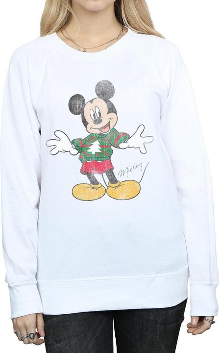 Produktbild Disney Mickey Mouse Christmas Jumper Sweatshirt (S)
