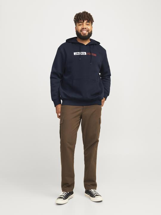 Produktbild Jack & Jones Jjecorp Logo Sweat Hood Play Noos Pls (4XL)