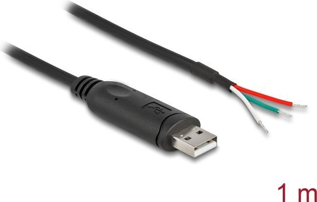 Immagine prodotto Delock Cavo adattatore da USB 2.0 Type-A a seriale RS-485 3 x aperto (1 m)