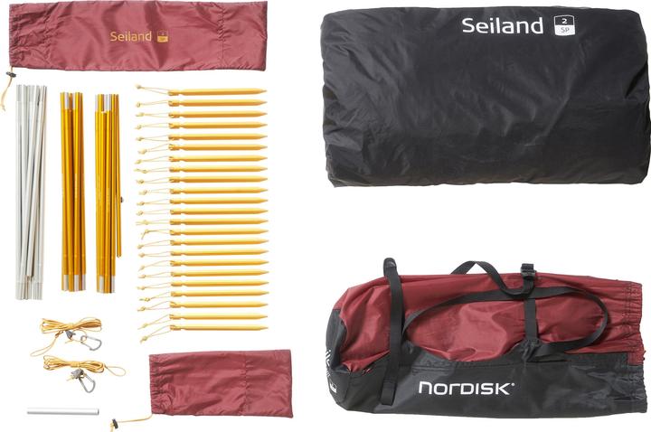 Image du produit Nordisk Seiland 2 SP Tente (Tente tunnel, 3.50 kg, 2 personnes)