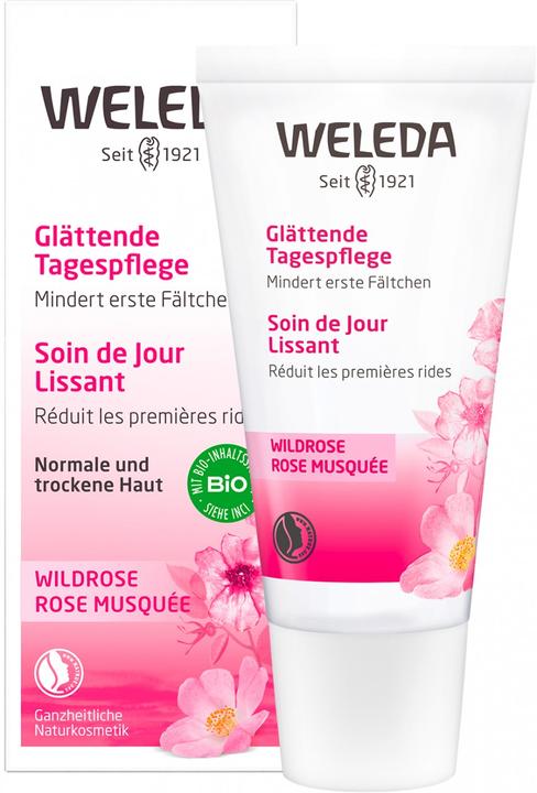 Produktbild Weleda Wildrose glättende Taespflege (30 ml, Tagescreme)