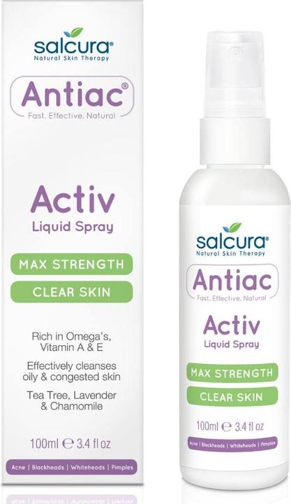 Immagine prodotto Salcura Antiac Activ Spray liquido 100 ml (Panni pulizia, 100 ml)