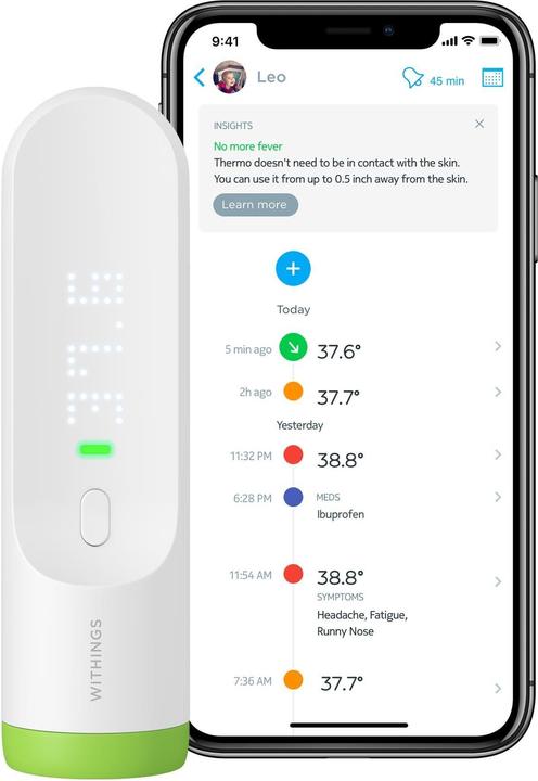 Produktbild Withings Thermo (Berührungslos, Stirn)