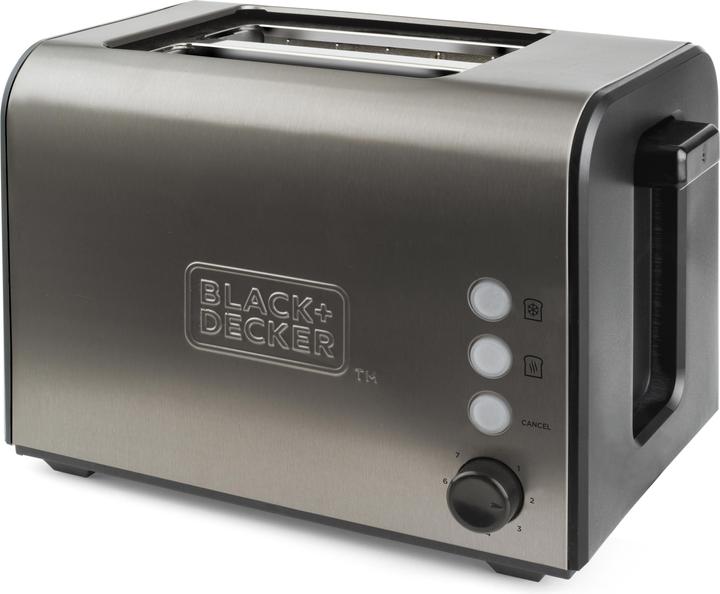 Actual product image Black & Decker & Decker BXTO900E Toaster 2 slice(s), stainless steel