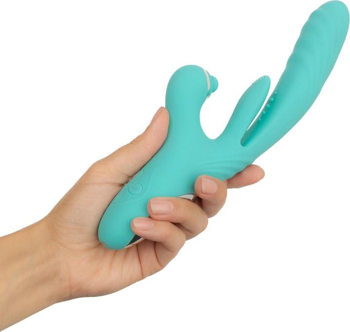 Actual product image Good Vibes Only Lisa - Thrusting Rabbit Vibrator with G-Spot Stimulator