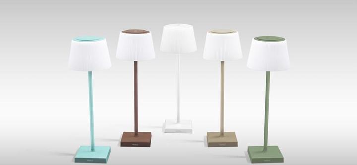 Produktbild Century LED Tischlampe MARGO corten 4W 3000K Dimm. IP54 (200 lm)