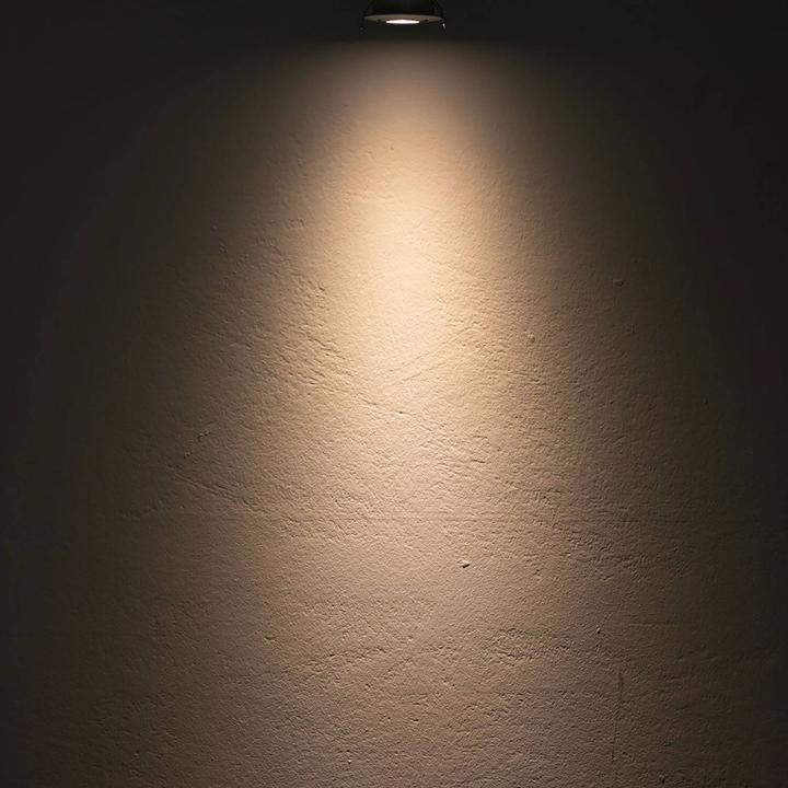 Image du produit Isoled Spot à encastrer LED MiniAMP aluminium brossé, 3W, 12V DC, blanc chaud, dimmable, 100cm de câble