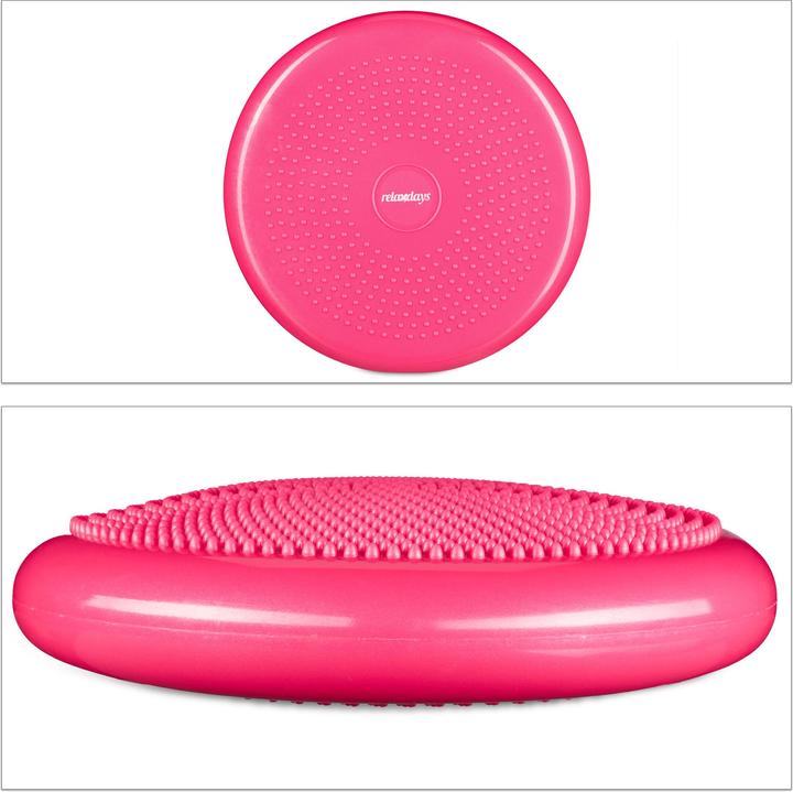Actual product image Relaxdays 33 cm Balance Disc with Air Pump