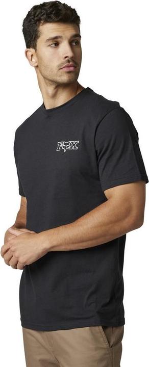 Actual product image Fox Tee 22 Out And About Ss Prem Blk M (M)