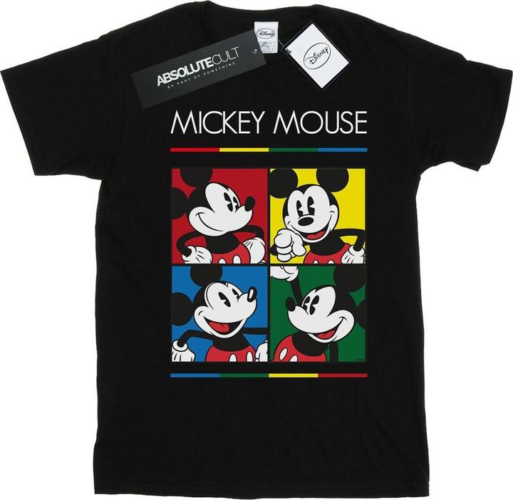 Image du produit Disney - T-shirt MICKEY MOUSE SQUARE COLOUR - Femme (L)