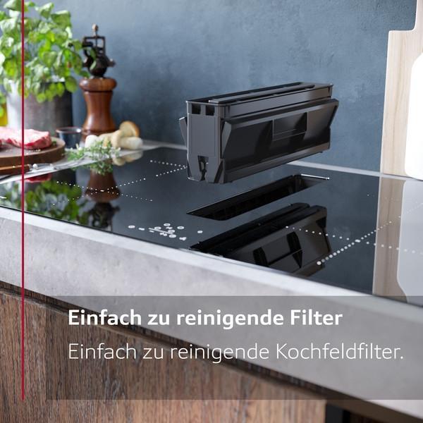 Image du produit Neff V68TTX4L0 + Z861SB2, Table de cuisson à induction avec hotte aspirante, canal plat, V68TTXGA7