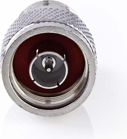 Produktbild Nedis Satelliten- und Antennenadapter N Stecker PL259 Buchse Vernickelt 75 Ohm Gerade Metall Silber (75 dB, Antennenkabel)