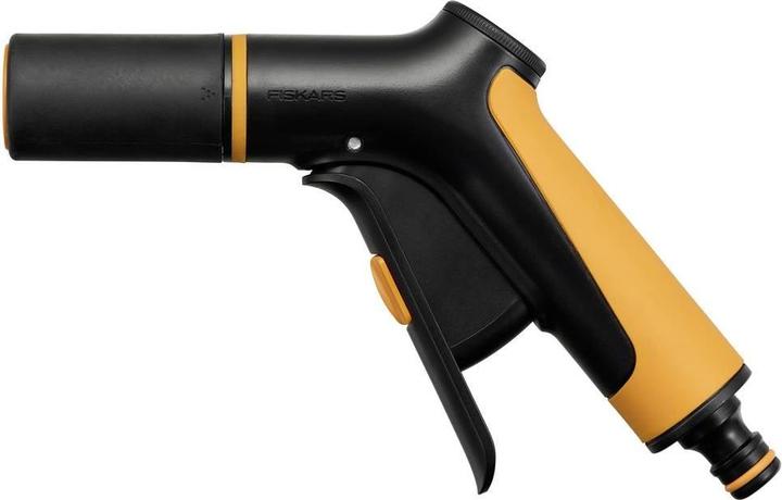 Actual product image Fiskars Spray gun, 2 functions, Infinitely variable flow rate, With front regulator and on/off switch, With