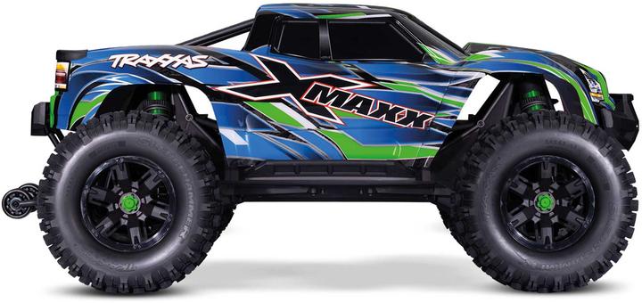 Immagine prodotto Traxxas M.TRUCK X-MAXX 8S BELTED 4WD EP RTR GREEN TQi 2.4GHz BRUSHLESS SENZA caricatore e SENZA batteria (RTR pronto all'uso)