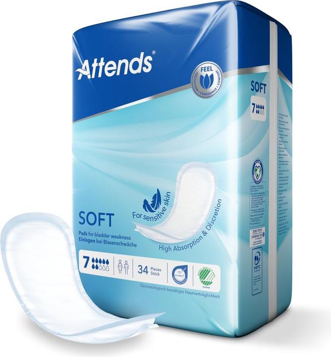 Produktbild Attends Soft 7 Einlagen (34 x)