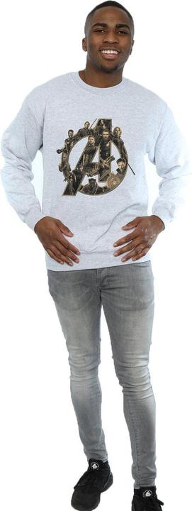Immagine prodotto Avengers Infinity War Felpa Logo Uomo (3XL)
