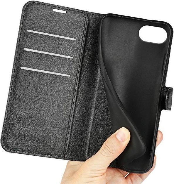 Produktbild MU Classic Litchi Leder Bookcover Series (Apple iPhone 16e)