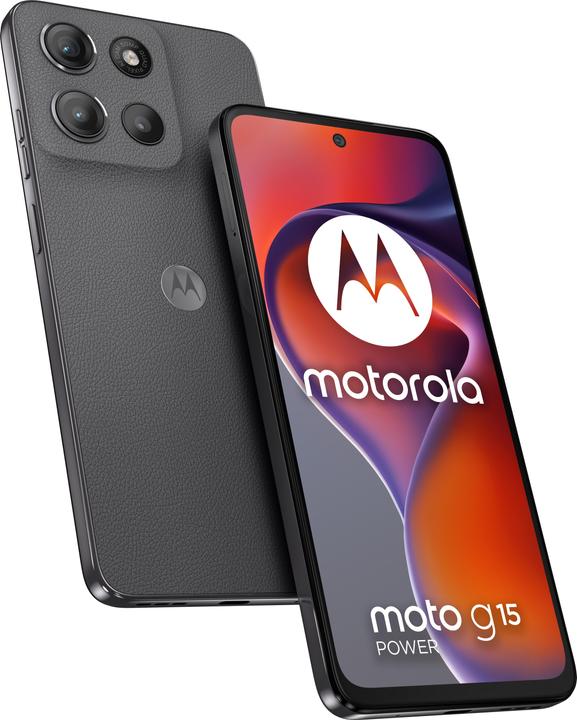 Actual product image Motorola Moto G15 Power (256 GB, Gravity grey, 264.57", Dual SIM, 50 Mpx, 4G)