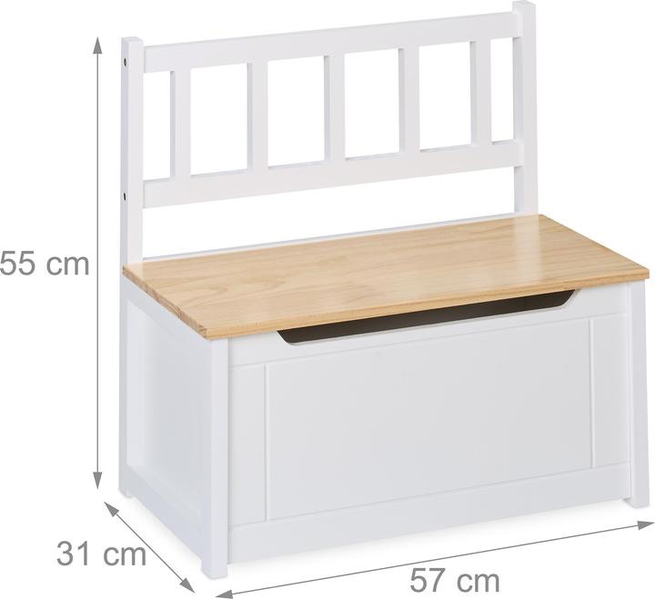 Image du produit Relaxdays Banc d'enfants (57 cm)
