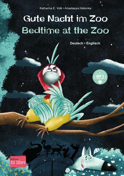 Produktbild Gute Nacht im Zoo (Deutsch, Englisch, Katharina E. Volk, 2023)
